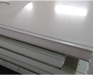 徐汇净化彩钢板50厚1150型EPS净化板公口细节